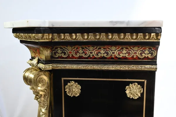 Buffet en Marqueterie « Boulle », époque Napoléon III – Milieu XIXe