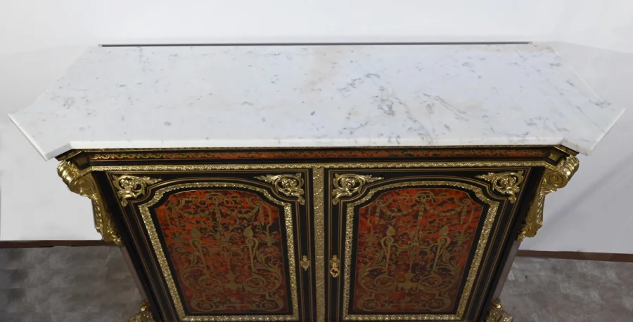 Buffet en Marqueterie « Boulle », époque Napoléon III – Milieu XIXe