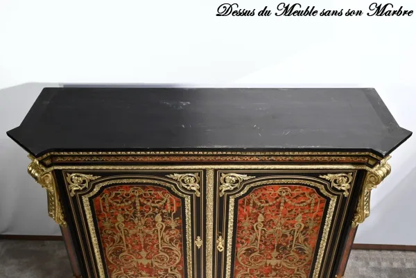Buffet en Marqueterie « Boulle », époque Napoléon III – Milieu XIXe