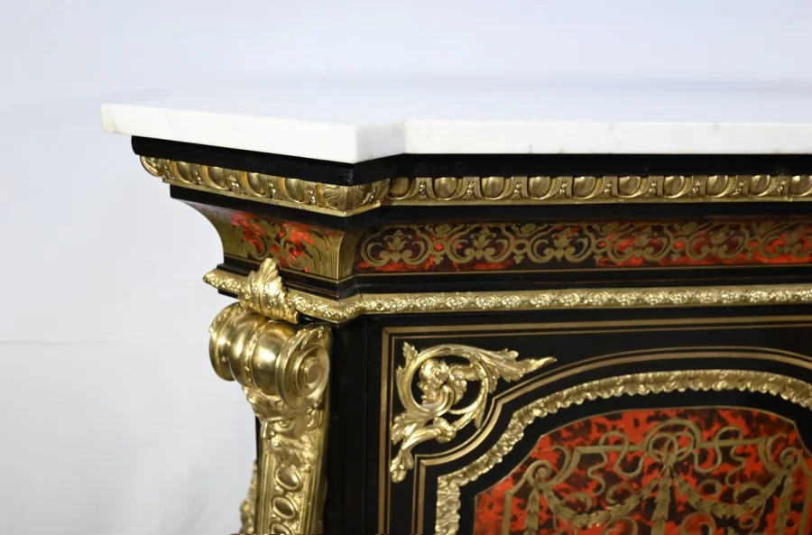 Buffet en Marqueterie « Boulle », époque Napoléon III – Milieu XIXe