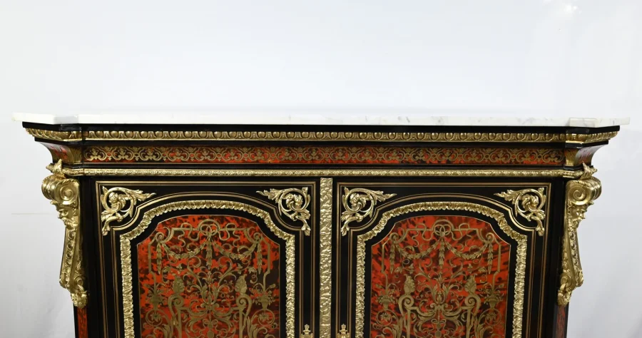 Buffet en Marqueterie « Boulle », époque Napoléon III – Milieu XIXe