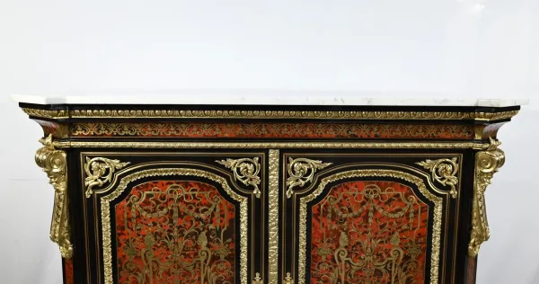 Buffet en Marqueterie « Boulle », époque Napoléon III – Milieu XIXe