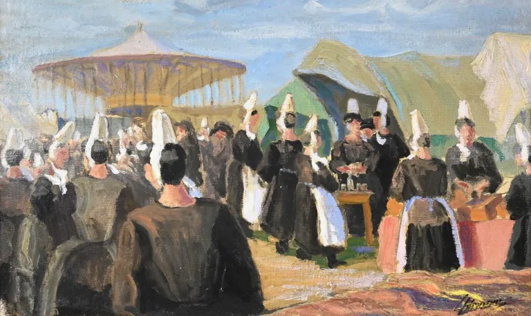 « Le Pardon de la Joie Saint Guénolé », École du XXe siècle – 2ème partie XXe