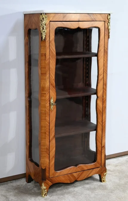 LOUIS XV STYLE DISPLAY CABINET