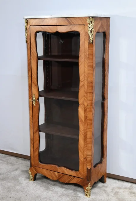 LOUIS XV STYLE DISPLAY CABINET