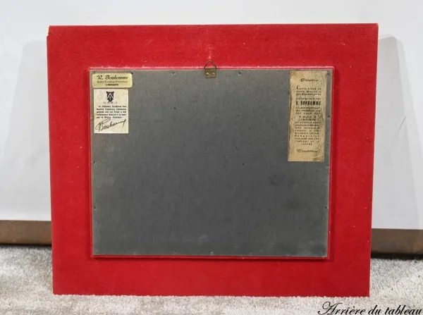 Tableau Émaillé d’après C. Jalabert, signé R.Bonhomme – 1950