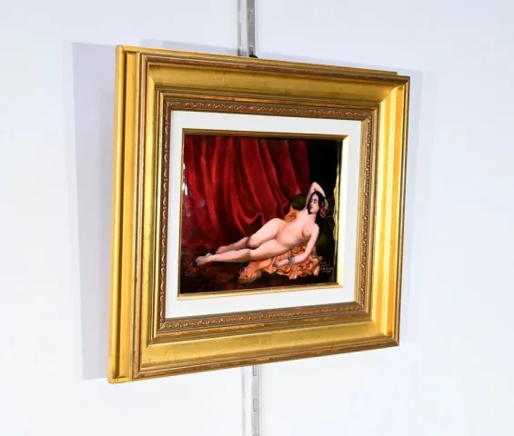 PINTURA ESMALTADA según C. JALABERT por R. BONHOMME