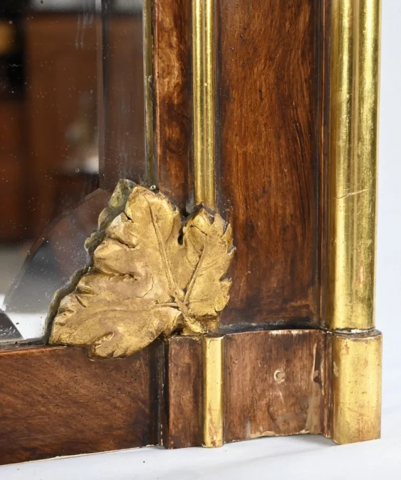 ART NOUVEAU PERIOD MANTLE MIRROR