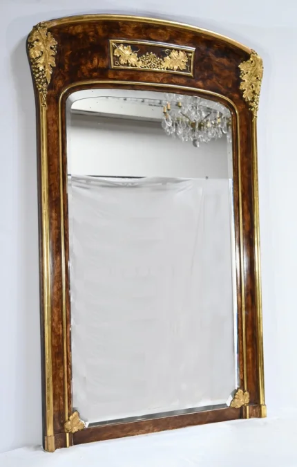 ART NOUVEAU PERIOD MANTLE MIRROR