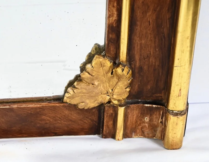 ART NOUVEAU PERIOD MANTLE MIRROR