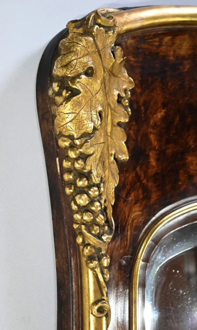 ART NOUVEAU PERIOD MANTLE MIRROR