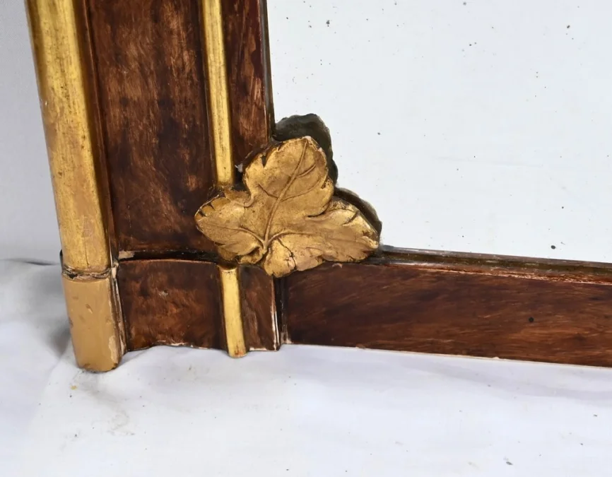 ART NOUVEAU PERIOD MANTLE MIRROR