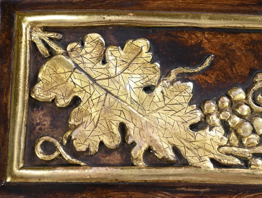 ART NOUVEAU PERIOD MANTLE MIRROR