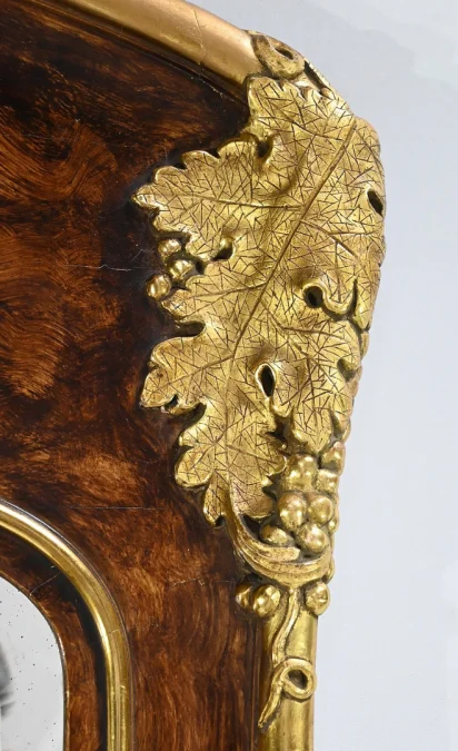 ART NOUVEAU PERIOD MANTLE MIRROR