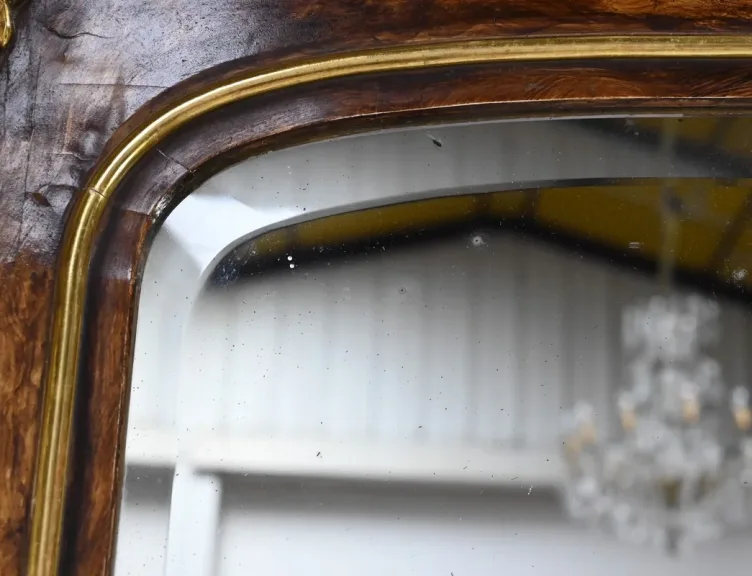 Important Miroir de Cheminée, Art Nouveau – 1900