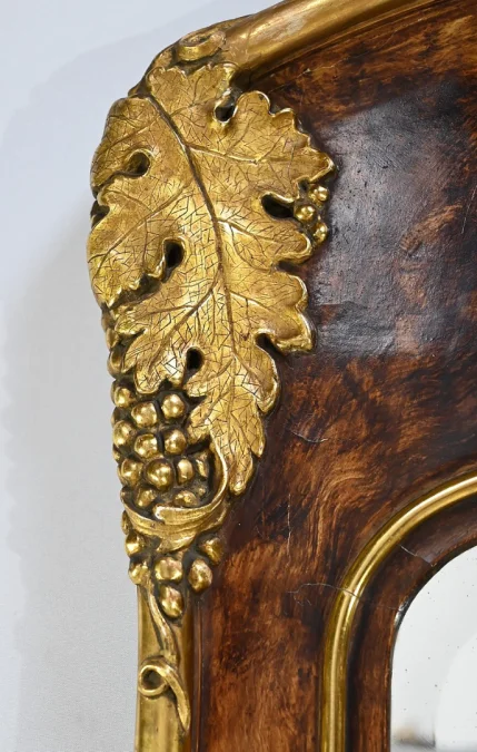 ART NOUVEAU PERIOD MANTLE MIRROR