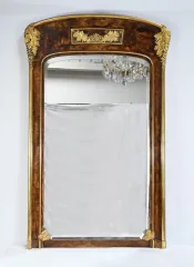 ART NOUVEAU PERIOD MANTLE MIRROR