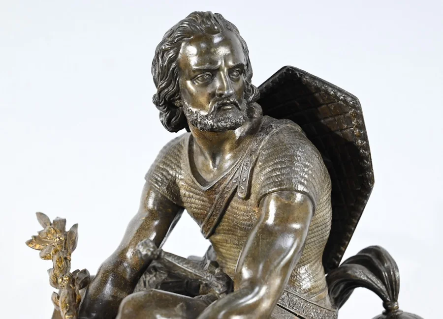 UHR AUS MARNLE UND BRONZE