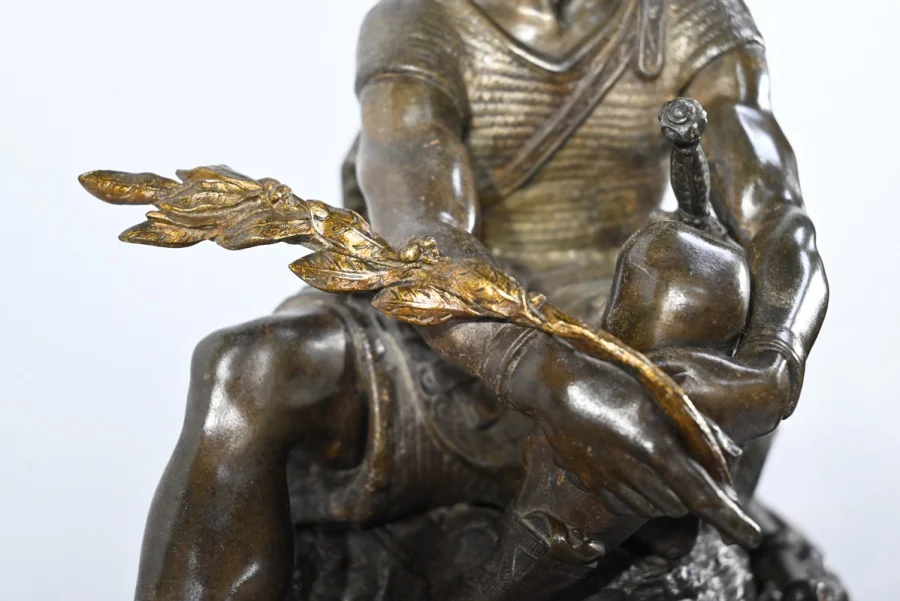 UHR AUS MARNLE UND BRONZE
