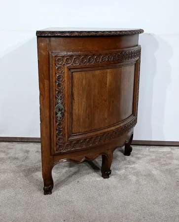 Encoignure en Chêne Massif, style louis XV – Début XIXe