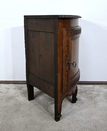 Encoignure en Chêne Massif, style louis XV – Début XIXe