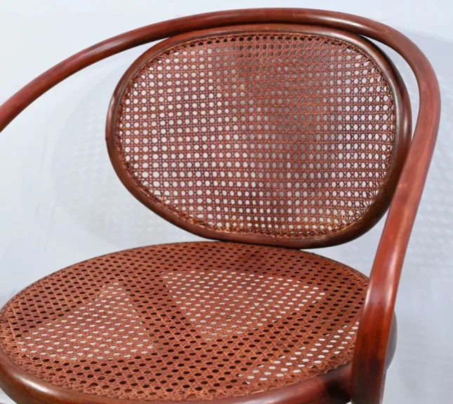 Fauteuil de Bureau en Hêtre, esprit Thonet – Début XXe