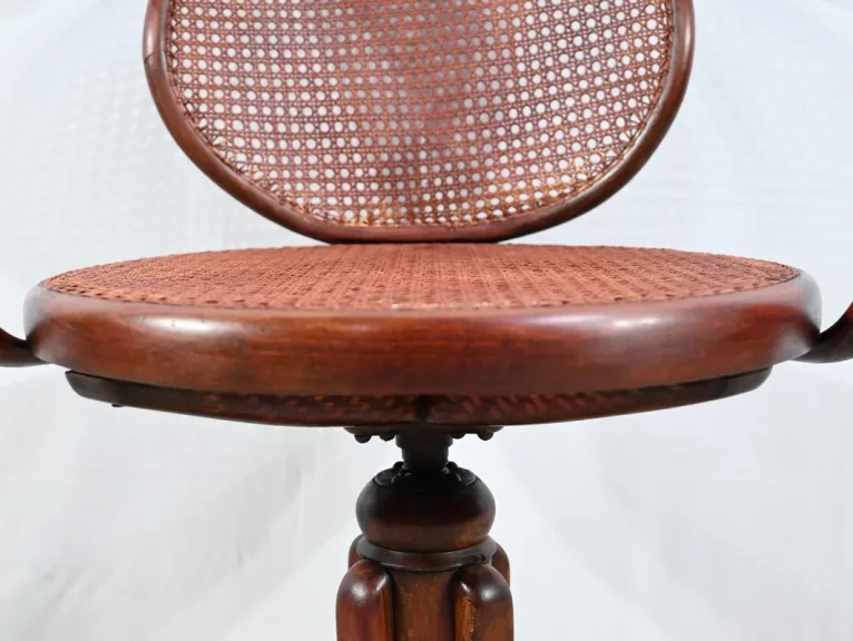 Fauteuil de Bureau en Hêtre, esprit Thonet – Début XXe