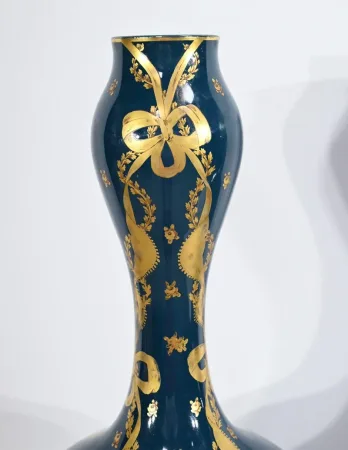 Paire de Vases en Céramique de Gien – Fin XIXe