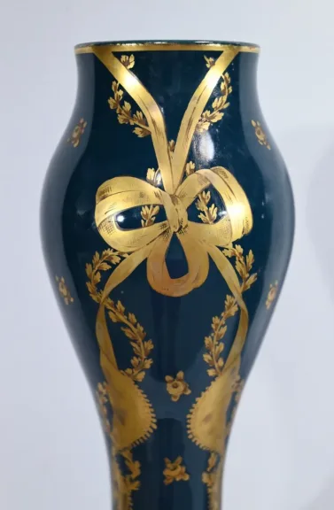 Paire de Vases en Céramique de Gien – Fin XIXe