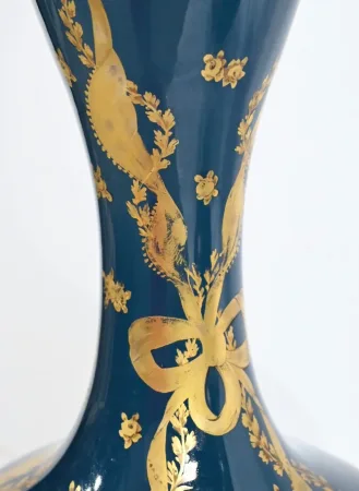Paire de Vases en Céramique de Gien – Fin XIXe