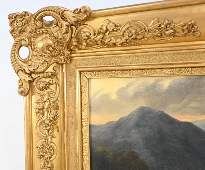 Öl aus dem 19. Jahrhundert auf Leinwand