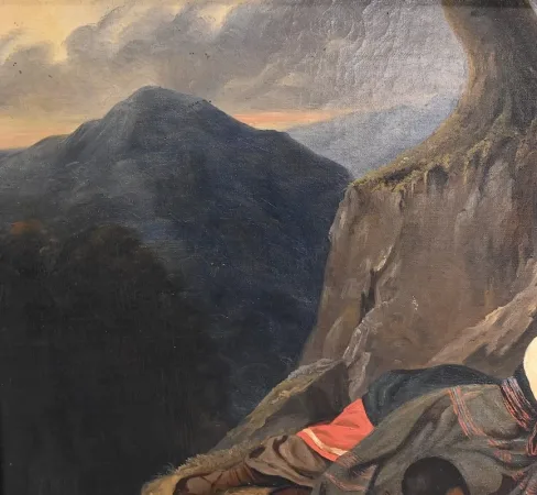 Huile sur Toile, École du XIXe siècle – Milieu XIXe