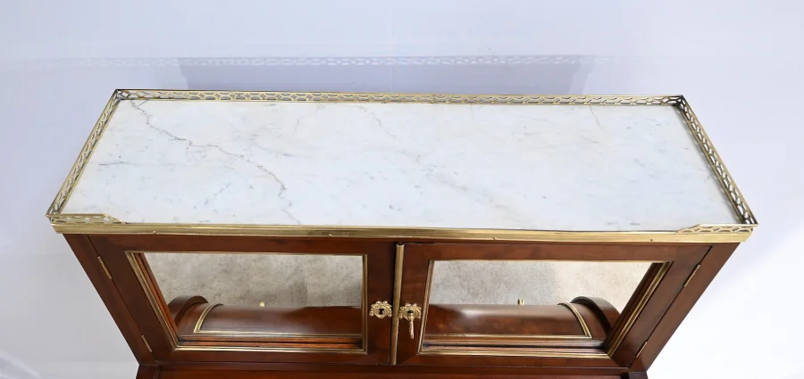 ZYLINDERSCHREIBTISCH IM LOUIS XVI-STIL