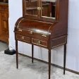 Petit Bureau Cylindre style Louis XVI, époque Napoléon III – Milieu XIXe