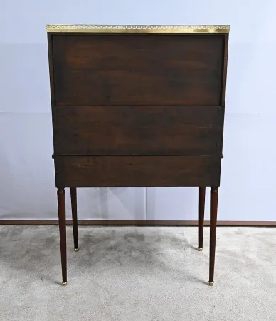 Petit Bureau Cylindre style Louis XVI, époque Napoléon III – Milieu XIXe
