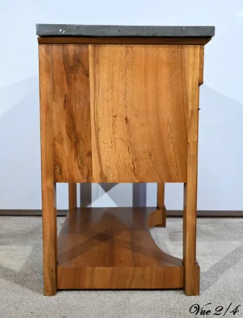 Petite Commode Chiffonnière de Propriété en Noyer, époque Directoire – Début XIXe