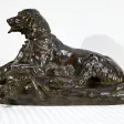 Bronze « Le Chien au Lièvre », signé J-E. Masson – Début XXe