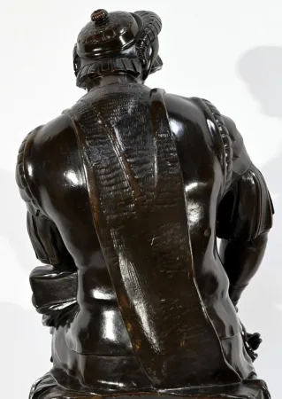 BRONZESTATUETTE nach MICHELANGELO