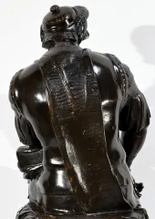 Bronze « Laurent de Médicis » d’après Michel Ange, école du XIXe – Milieu XIXe