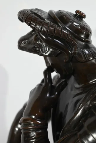 BRONZESTATUETTE nach MICHELANGELO