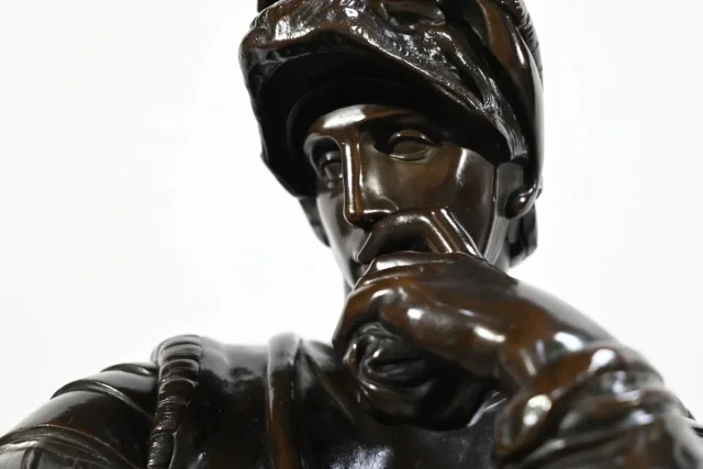 BRONZESTATUETTE nach MICHELANGELO