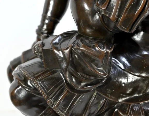 BRONZESTATUETTE nach MICHELANGELO