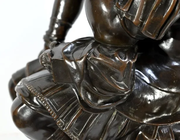 BRONZESTATUETTE nach MICHELANGELO