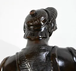 Bronze « Laurent de Médicis » d’après Michel Ange, école du XIXe – Milieu XIXe