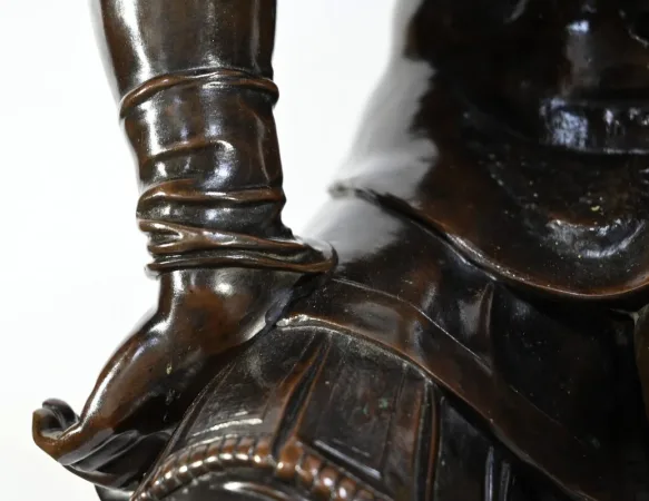 BRONZESTATUETTE nach MICHELANGELO