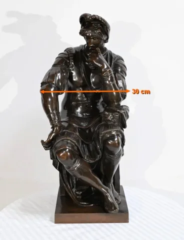 BRONZESTATUETTE nach MICHELANGELO