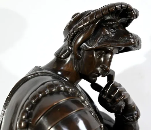 BRONZESTATUETTE nach MICHELANGELO