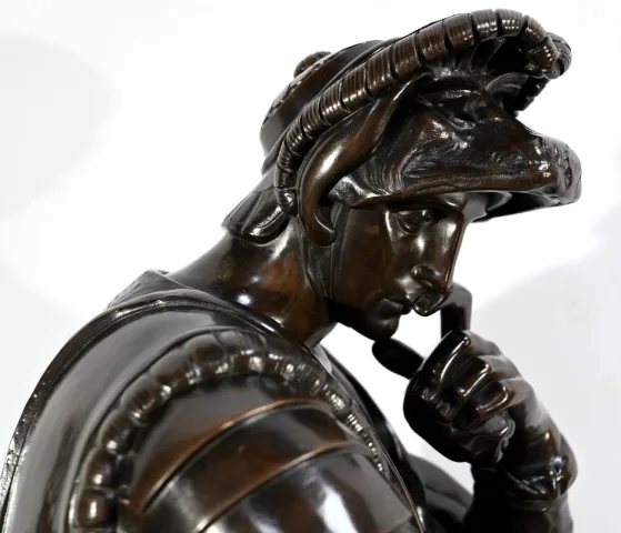 BRONZESTATUETTE nach MICHELANGELO