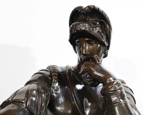 BRONZESTATUETTE nach MICHELANGELO