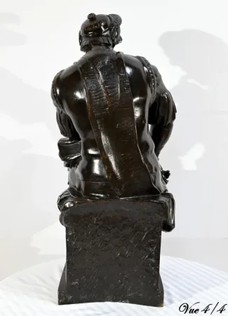 BRONZESTATUETTE nach MICHELANGELO